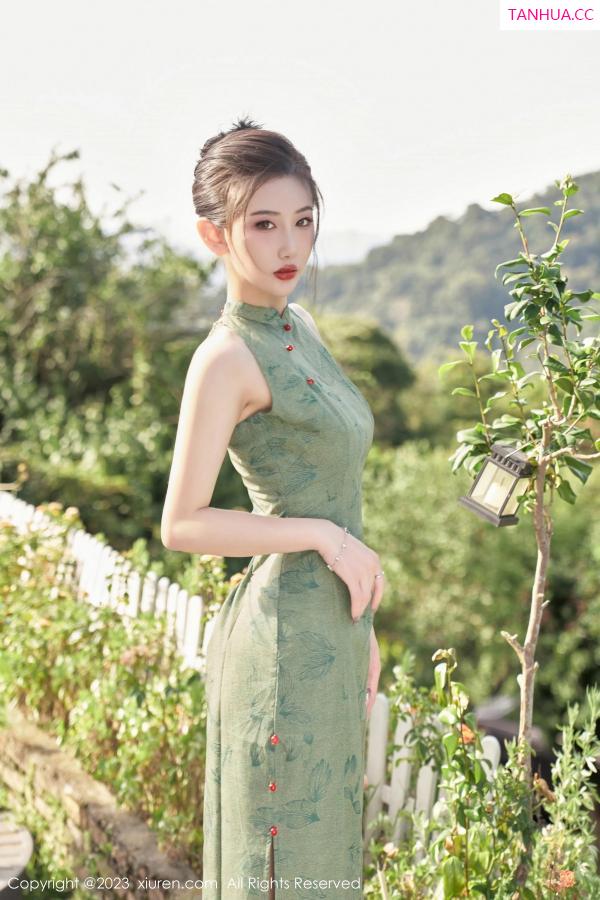 [XiuRen]高清写真图 2023.08.03 No.7181 沈青黛 旗袍美腿